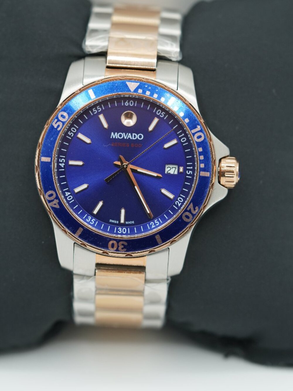 Movado 8020 series 2 Tone Men's Watch- 2600149